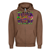 Chestnut thick and a treat Zipper Hoodie - BundleAndBundleShop