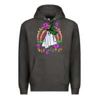 Charcoal Heather Boo-tiful ghost Premium Hoodie - NancyCooperArtShop