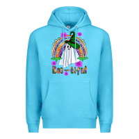 Ocean Blue Boo-tiful ghost Premium Hoodie - NancyCooperArtShop