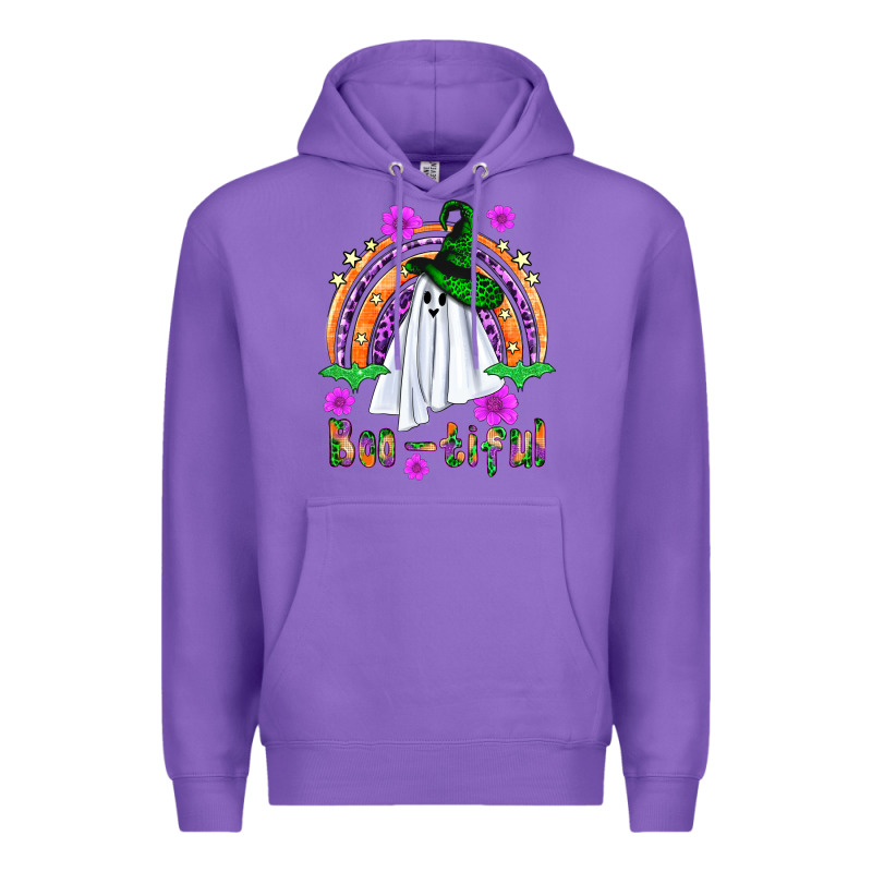 Boo-tiful Ghost Premium Hoodie by NancyCooperArtShop | Teevron