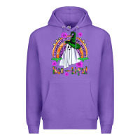 Purple Boo-tiful ghost Premium Hoodie - NancyCooperArtShop