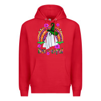 Red Boo-tiful ghost Premium Hoodie - NancyCooperArtShop