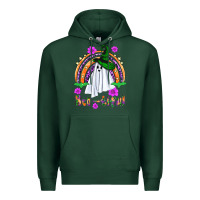 Sports Green Boo-tiful ghost Premium Hoodie - NancyCooperArtShop