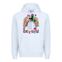 White Boo-tiful ghost Premium Hoodie - NancyCooperArtShop