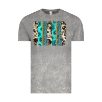 Cloud Rock gemstone sunflower cowhide brushstroke Vintage Tee - AdoDesignShop