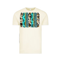 Vintage Arctic gemstone sunflower cowhide brushstroke Vintage Tee - AdoDesignShop