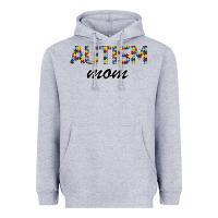 Heather Grey Autism mom Heavyweight Hoodie - Bettercallsaul