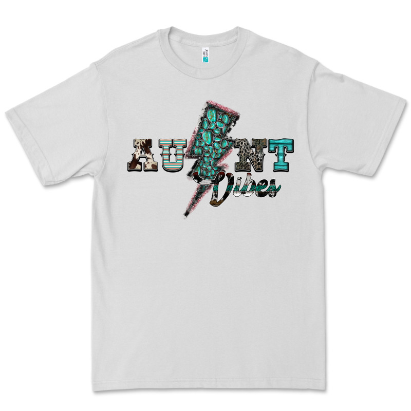 Aunt Vibes Premium Tee by SublimationCraftShop | Teevron