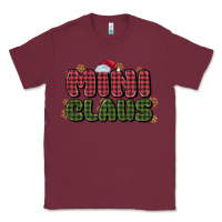 Burgundy mini claus Classic Tee - MaliasSmallBusiness