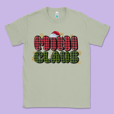 Mini Claus Classic Tee Designed By Maliassmallbusiness