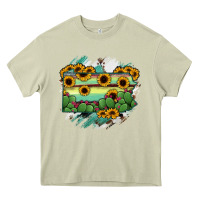 Mossy Pennsylvania State Map Heavy Core Tee - RanaPortraitStore