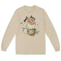 Mushroom nail boss Long Sleeve Tee - MaliasSmallBusiness