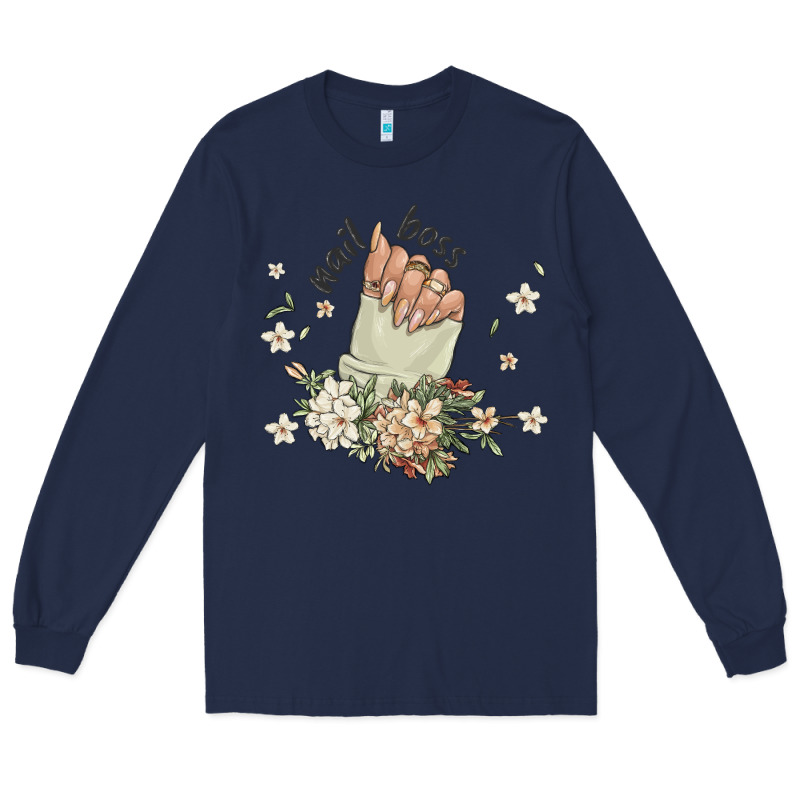 Nail Boss Long Sleeve Tee by MaliasSmallBusiness | Teevron