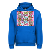 Cobalt Happy Easter bunnies eggs 20oz skinny tumbler Urban Hoodie - OliviaCreatesArt