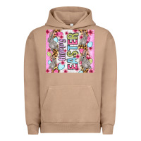 Pigment Burro Happy Easter bunnies eggs 20oz skinny tumbler Urban Hoodie - OliviaCreatesArt