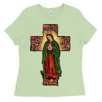 Matcha our lady of guadalupe cros Ladies Tee - JahusDesignShop