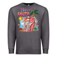 Charcoal Heather Always salty Premium Sweatshirt - NancyCooperArtShop