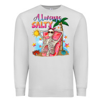 Dove Grey Always salty Premium Sweatshirt - NancyCooperArtShop