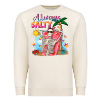Sandshell Always salty Premium Sweatshirt - NancyCooperArtShop