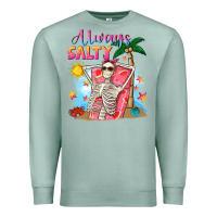 Seafoam Always salty Premium Sweatshirt - NancyCooperArtShop