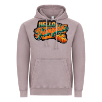 Vintage Zinc hello pumpkin black Vintage Hoodie - JahusDesignShop