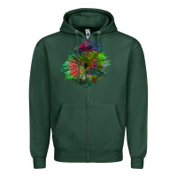Sports Green halloween spider web for patches Zipper Hoodie - BundleAndBundleShop