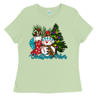 Matcha christmas vibes Ladies Tee - RanaPortraitStore