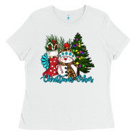 White christmas vibes Ladies Tee - RanaPortraitStore