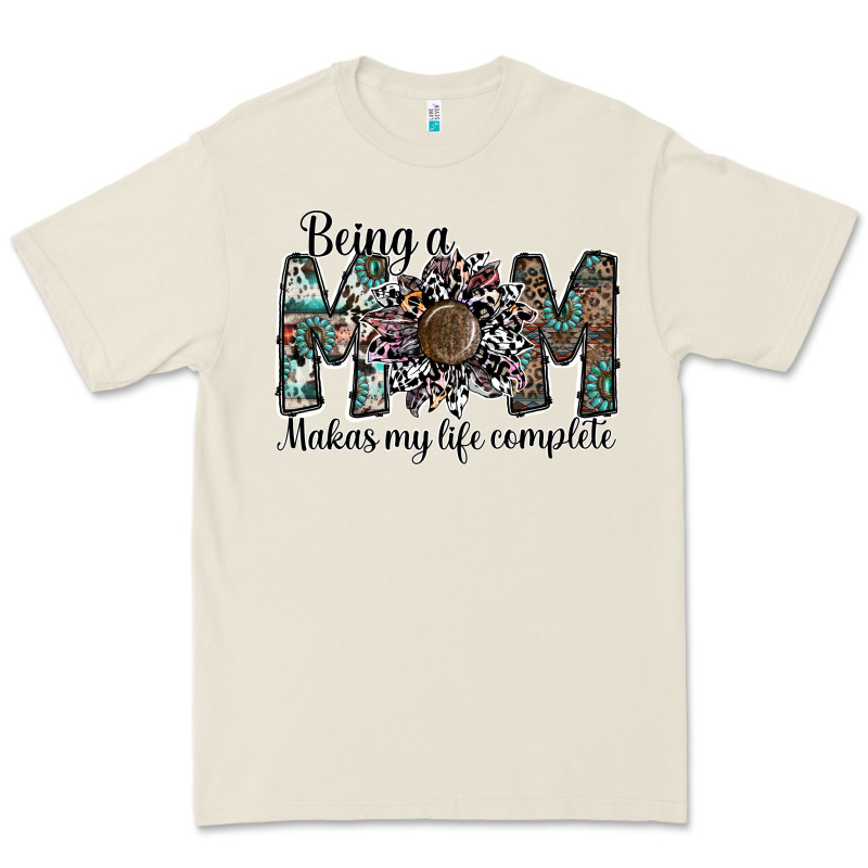 Being A Mom Makas My Life Complete Premium Tee by SublimationCraftShop | Teevron