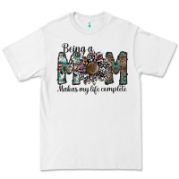 White being a mom makas my life complete Premium Tee - SublimationCraftShop