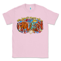 Bubblegum Pink my favorite players call me cousin basketball Classic Tee - CowhideDigitalArt