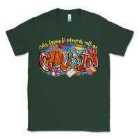 Sports Green my favorite players call me cousin basketball Classic Tee - CowhideDigitalArt