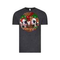 Vintage Black Christmas heifers Christmas Vintage Tee - Jasminsmagicworld