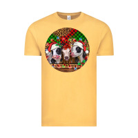 Vintage Mustard Christmas heifers Christmas Vintage Tee - Jasminsmagicworld