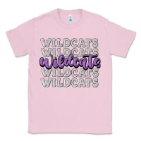 Bubblegum Pink wildcats football Classic Tee - MaliasSmallBusiness
