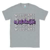Heather Grey wildcats football Classic Tee - MaliasSmallBusiness