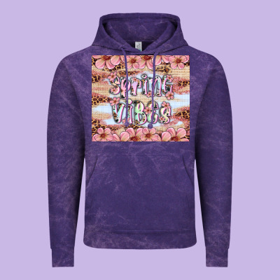 Spring Vibes Vintage Hoodie Designed By Artiststas