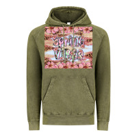 Vintage Olive spring vibes Vintage Hoodie - Artiststas