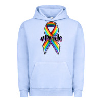 Pigment Grape Ice pride lgbtq awareness ribbon Urban Hoodie - OliviaCreatesArt