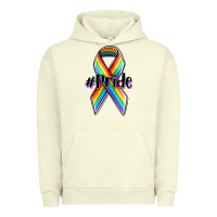 Pigment Pistachio pride lgbtq awareness ribbon Urban Hoodie - OliviaCreatesArt