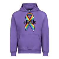Tulip pride lgbtq awareness ribbon Urban Hoodie - OliviaCreatesArt