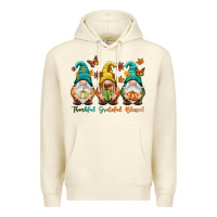 Sandshell Thankful grateful blessed Premium Hoodie - NancyCooperArtShop