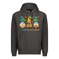 Smoke Thankful grateful blessed Premium Hoodie - NancyCooperArtShop