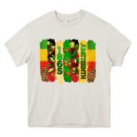 Cream juneteenth brushstrokes Heavy Core Tee - BarkalooDesign
