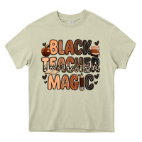Mossy Black Teacher magic juneteenth Heavy Core Tee - Zillion Design Studio