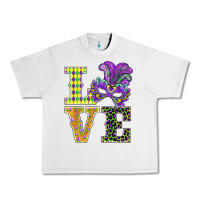 Lunar Rock mardi gras love mask Urban Heavy Tee - BarkalooDesign