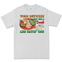 Dove Grey torn between lookin like a snack and eatin one Premium Tee - FaDigitalArtStudio