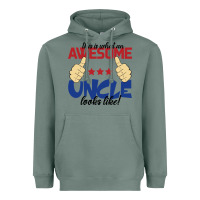 Sage Awesome uncle Heavyweight Hoodie - Bettercallsaul