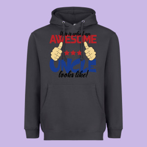 Awesome Uncle Heavyweight Hoodie Designed By Bettercallsaul