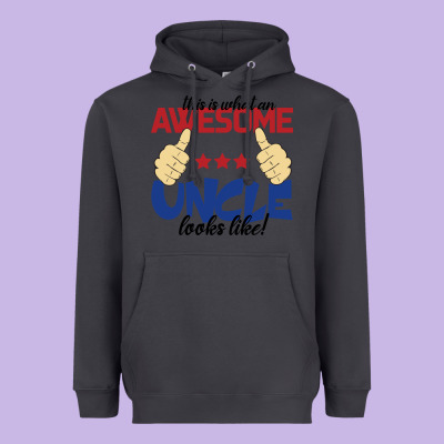 Awesome Uncle Heavyweight Hoodie Designed By Bettercallsaul